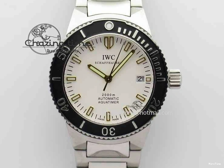 MIROTIME 0204 Aquatimer Automatic SS Noob Best Edition White Dial On SS Bracelet A Lightweight 7251